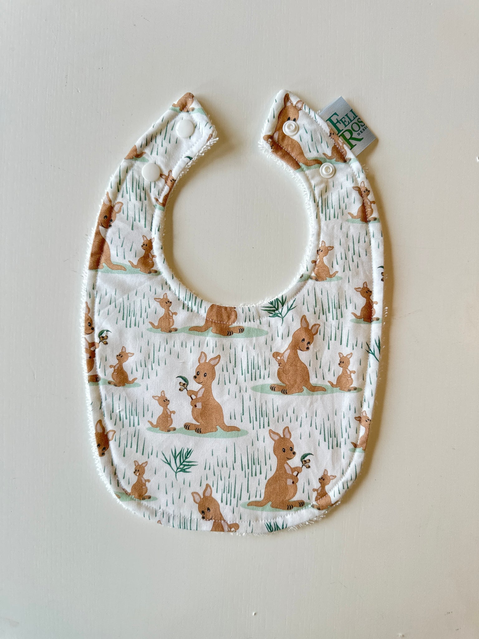 Baby Bib | Kangaroos