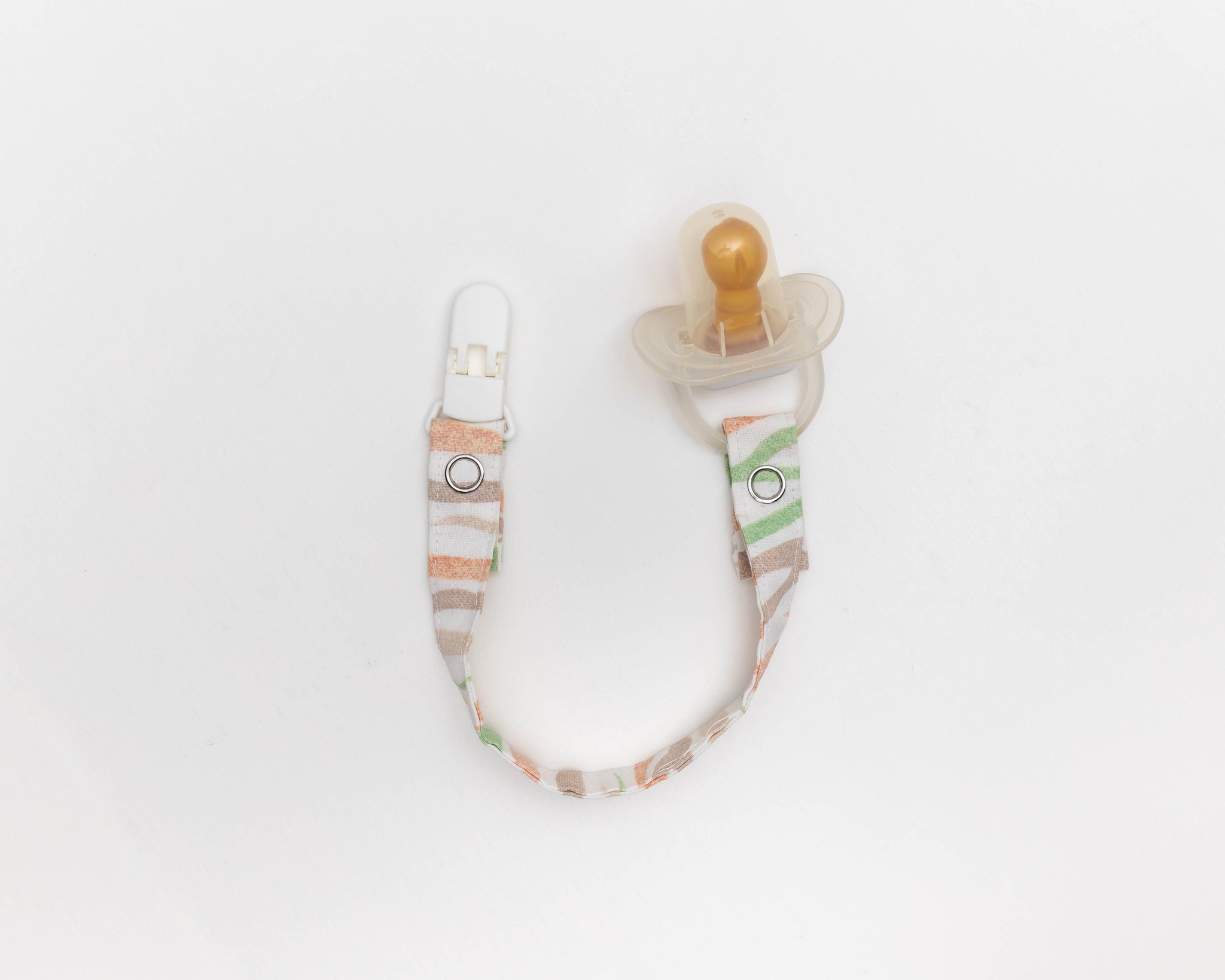 Dummy/Pacifier Clips | Jungle Stripes