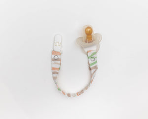 Dummy/Pacifier Clips | Jungle Stripes