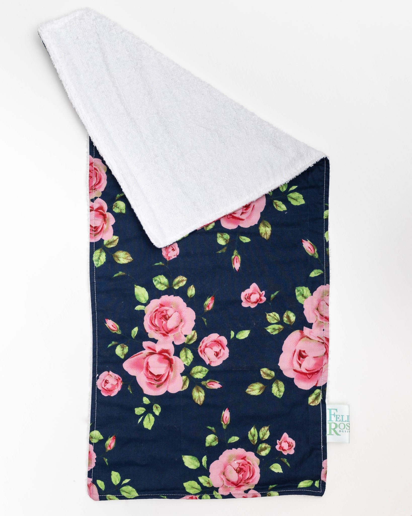 Burp Cloth | Navy Floral